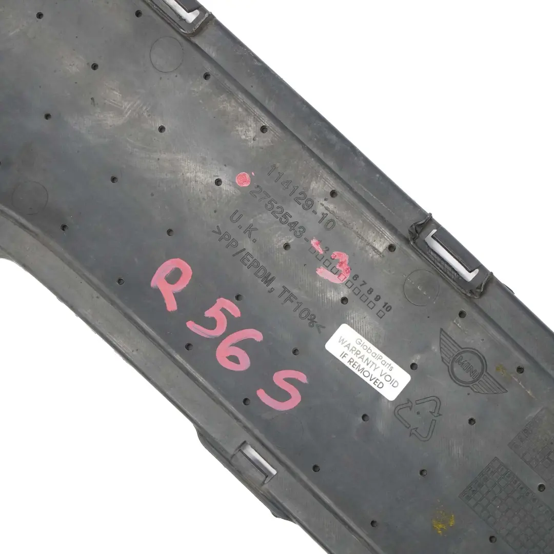 Mini R56 R57 Cooper S Stoßstange Ziergitter Hinten Schwarz 2752071 - SKU 2752543-3 - Teilenummer 2752543