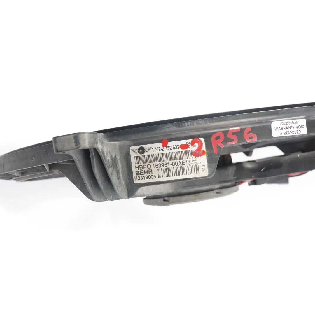  Radiatore Shroud Mini R55 R56 R57 Cooper S Motore Ventola raffreddamento - SKU 2752632-2 - Numero di parte 2752632