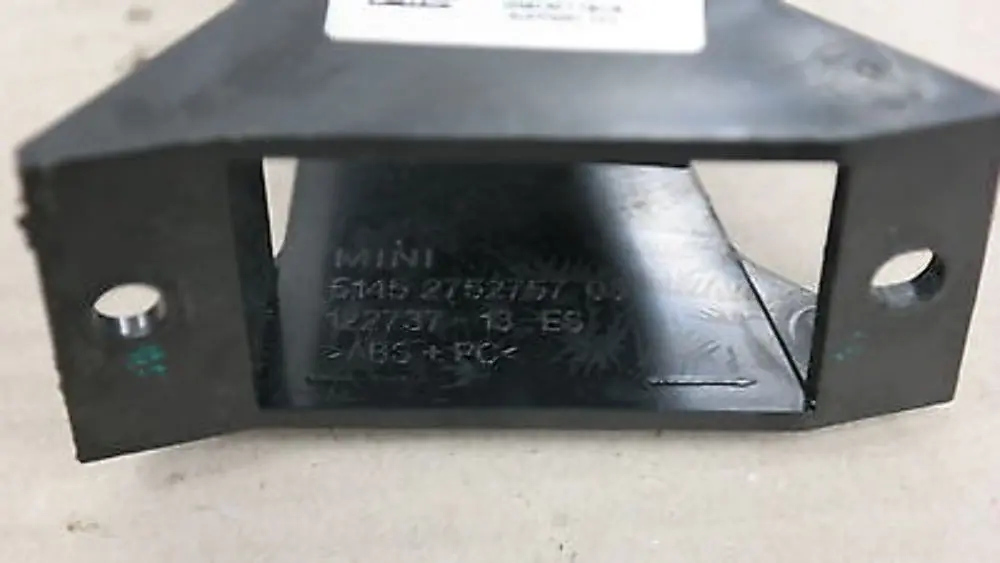 MINI R55 R56 R57 LCi R58 R59 SUPPORT MONTAGE DE TABLEAU DE RASSOLEMENT - SKU 2752757 - Numéro de pièce 51452752757