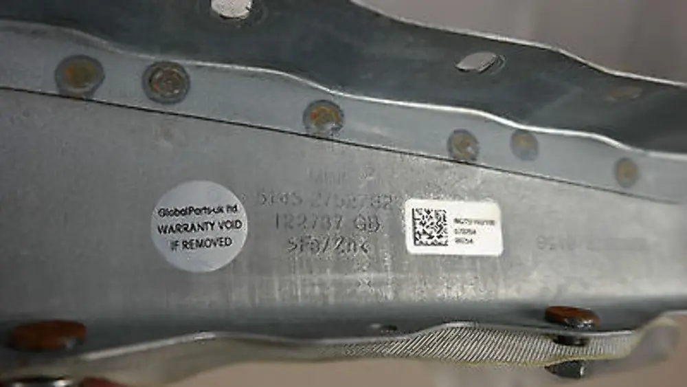 Deployment Channel Passenger Side Airbag Bracket to MINI Cooper R55 R56 R57 with Part number 51452752782 MINI Cooper R55 R56 R57 Deployment Channel Passenger Side Airbag Bracket - SKU rhd-2752782 - Part number 51452752782