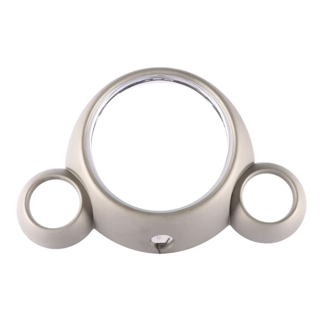 Dashboard Speedo Cluster Surround Trim Silver to Mini Cooper One R55 R56 R57 with Part number 2752793 Mini Cooper One R55 R56 R57 Dashboard Speedo Cluster Surround Trim Silver - SKU 2752793-1 - Part number 2752793