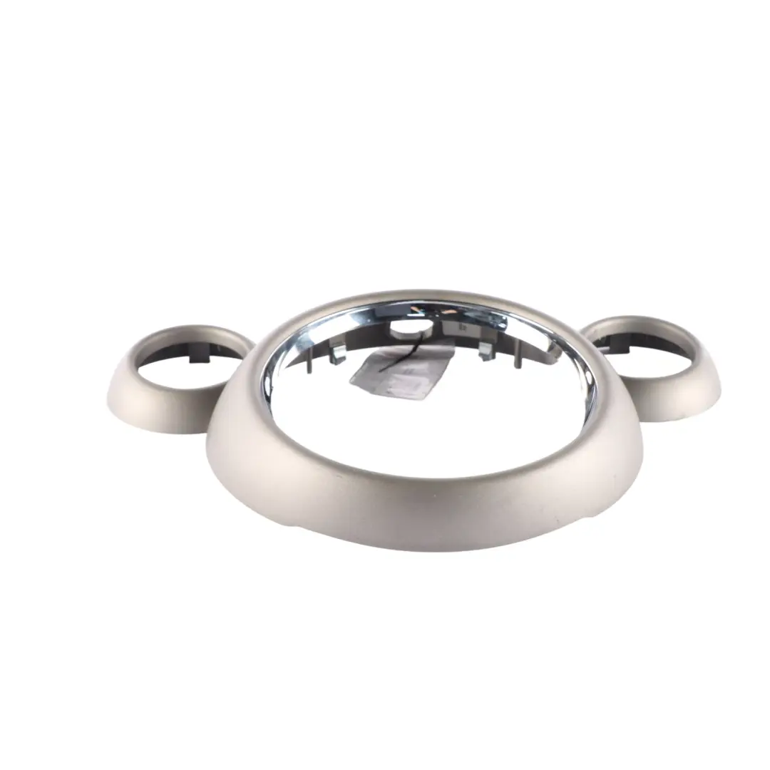 Dashboard Speedo Cluster Surround Trim Silver to Mini Cooper One R55 R56 R57 with Part number 2752793 Mini Cooper One R55 R56 R57 Dashboard Speedo Cluster Surround Trim Silver - SKU 2752793-1 - Part number 2752793