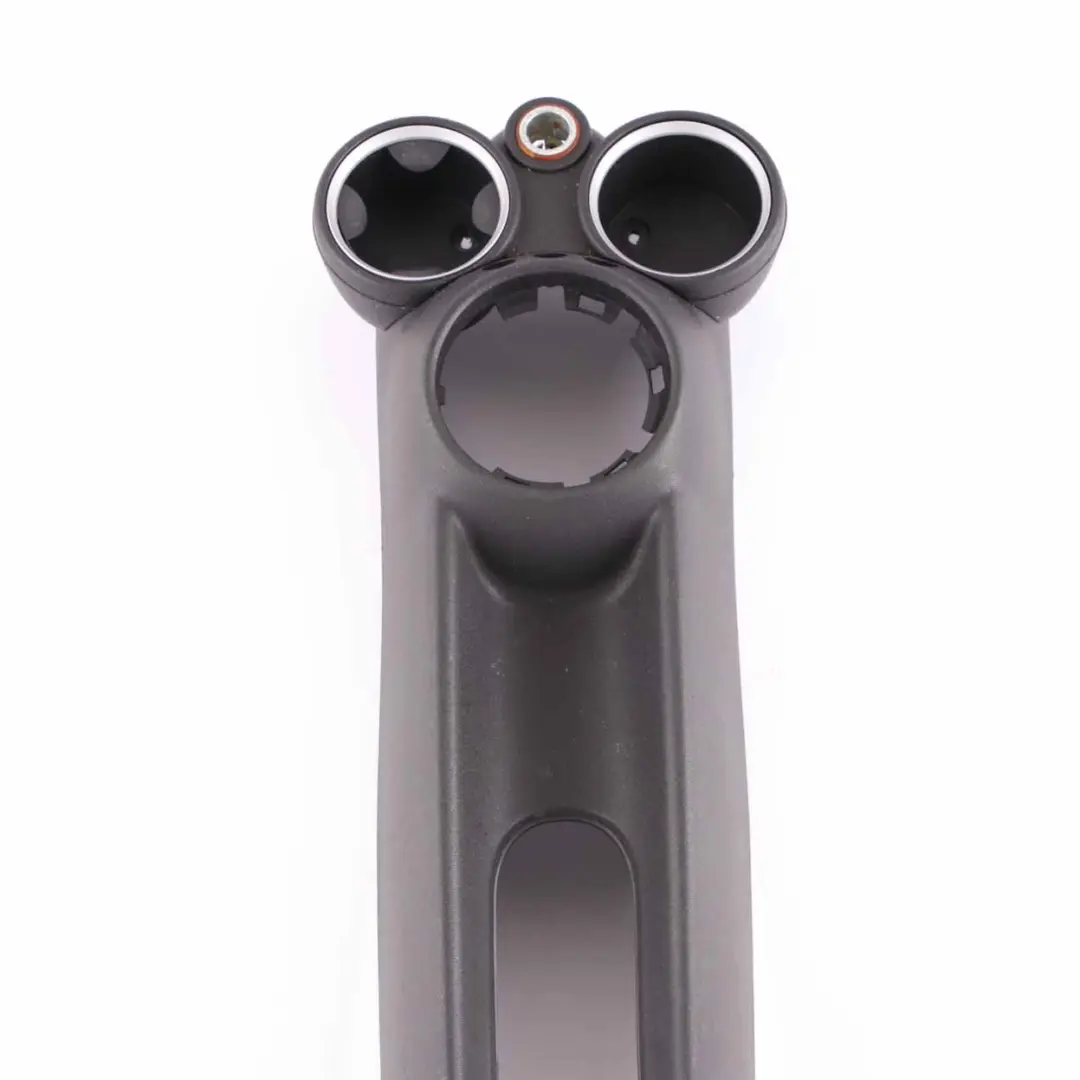 Centre Console Trim Panel Covering Cup Holder Carbon Black to Mini R55 R56 with Part number 2752927 Mini R55 R56 Centre Console Trim Panel Covering Cup Holder Carbon Black - SKU 2752927-5 - Part number 2752927