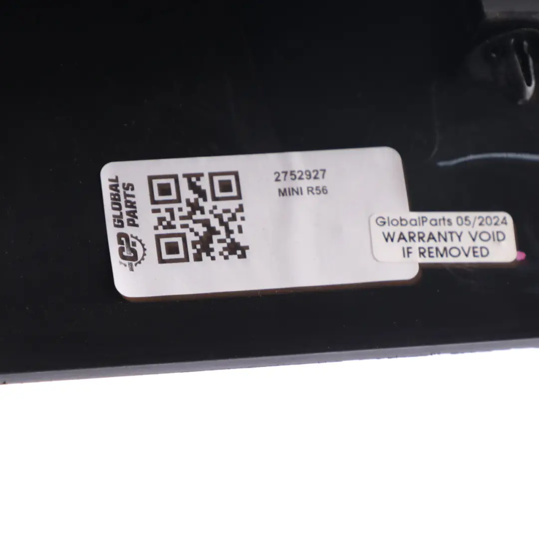 Centre Console Trim Cup Holder Carbon Black to BMW Mini Cooper One R55 R56 with Part number 2752927 BMW Mini Cooper One R55 R56 Centre Console Trim Cup Holder Carbon Black - SKU 2752927 - Part number 2752927
