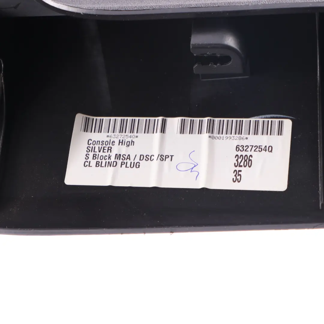 Centre Console Trim Cup Holder Carbon Black to BMW Mini Cooper One R55 R56 with Part number 2752927 BMW Mini Cooper One R55 R56 Centre Console Trim Cup Holder Carbon Black - SKU 2752927 - Part number 2752927