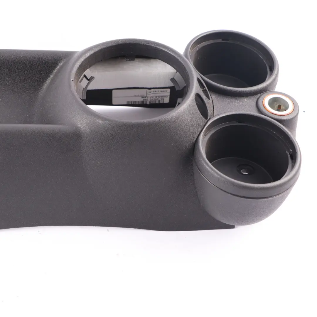 Centre Console Trim Cup Holder Carbon Black to BMW Mini Cooper One R55 R56 with Part number 2752927 BMW Mini Cooper One R55 R56 Centre Console Trim Cup Holder Carbon Black - SKU 2752927 - Part number 2752927
