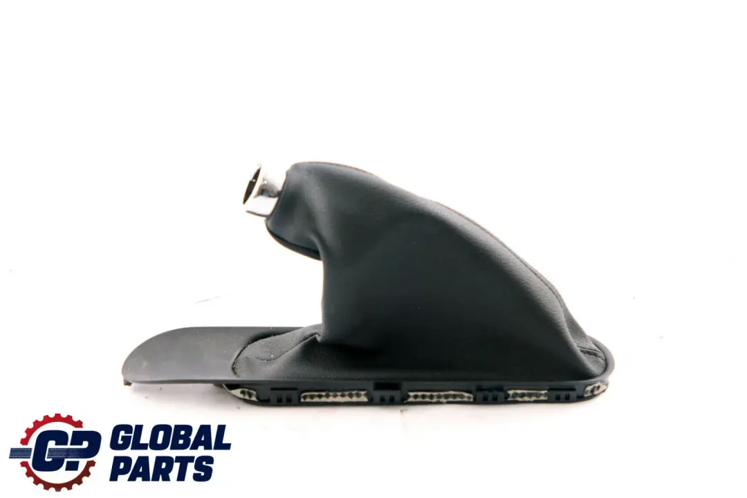 Copertura Livello Freno A Mano In Pelle Nera per Mini Cooper R56 R55 R57 LCI con numero di parte 2752940 Mini Cooper R56 R55 R57 LCI Copertura Livello Freno A Mano In Pelle Nera - SKU 2752940-4 - Numero di parte 2752940