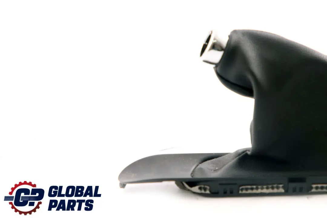 Mini Cooper R56 R55 R57 LCI Handbrake Level Cover Leather Black - SKU 2752940-4 - Part number 2752940