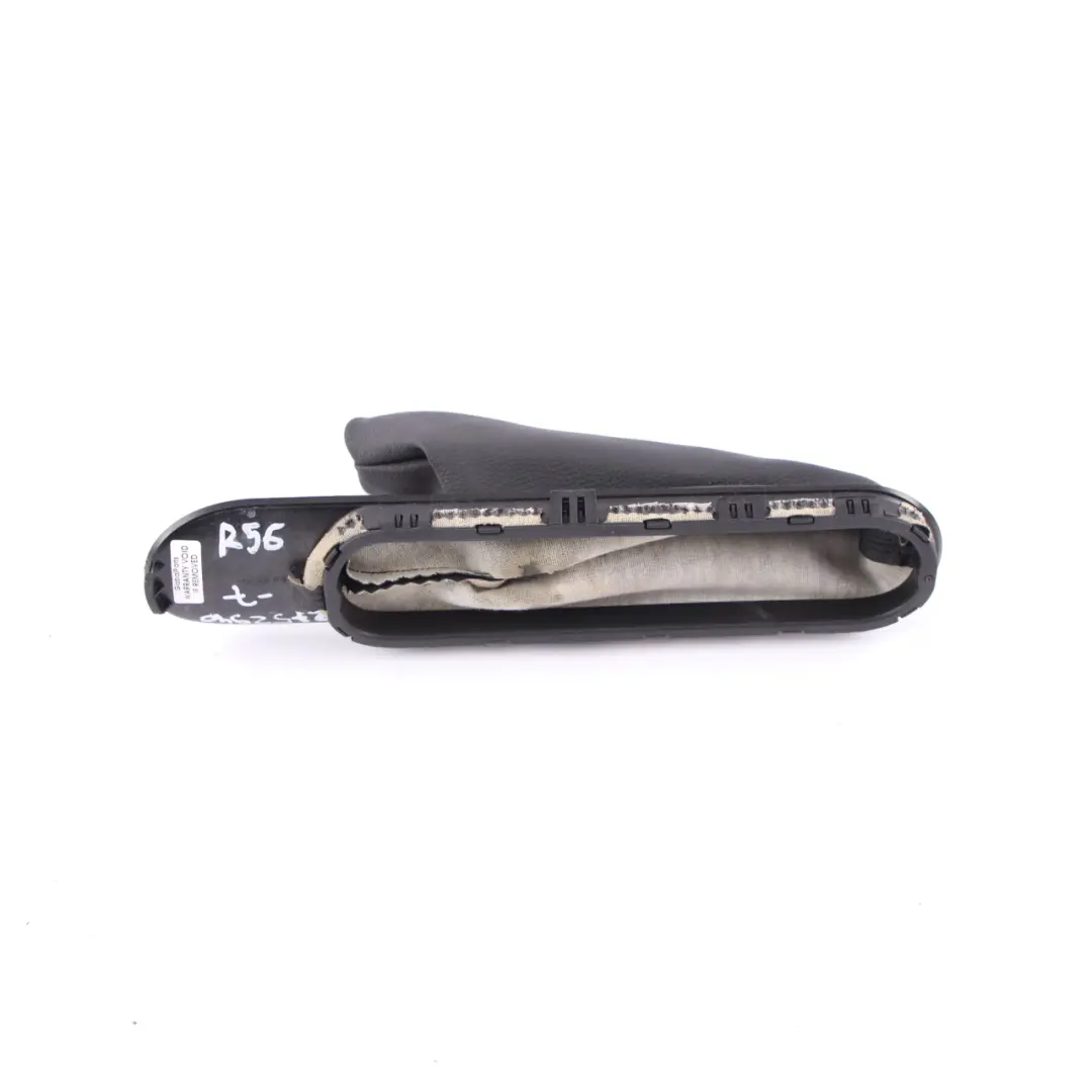 Handbrake Cover Mini R56 R55 R57 LCI 7 Level Trim Black to with Part number 2752940 Handbrake Cover Mini R56 R55 R57 LCI 7 Level Trim Black - SKU 2752940-7 - Part number 2752940