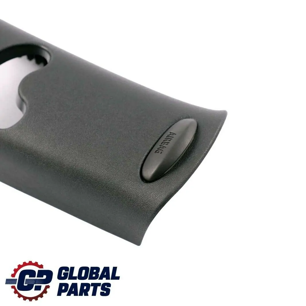 R56N Tapa Columna B Superior Izquierda Negro Carbono 7141531 para Mini Cooper R56 con número de pieza 2753003 Mini Cooper R56 R56N Tapa Columna B Superior Izquierda Negro Carbono 7141531 - SKU 2753003 - Número de pieza 2753003