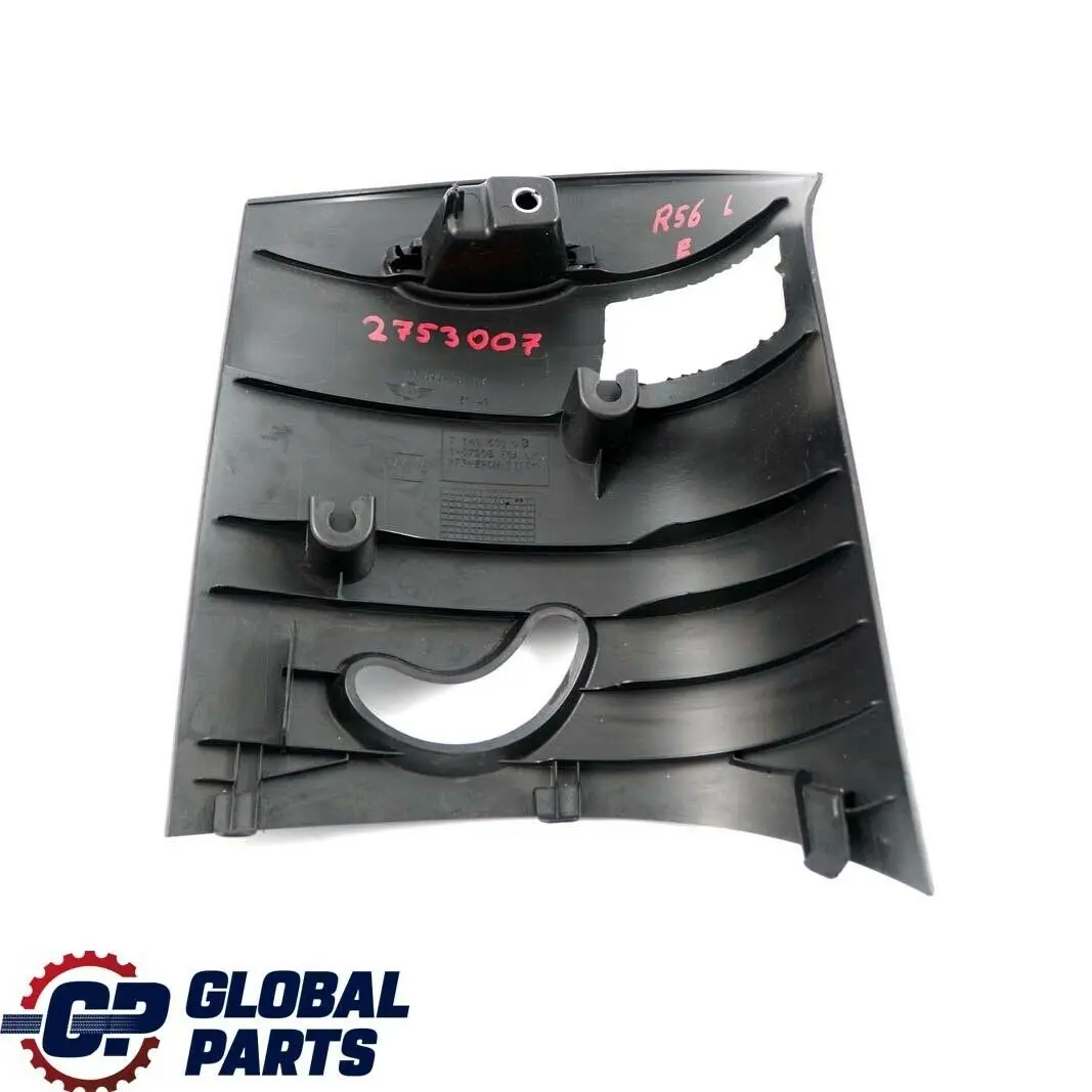 Blende C Säule links CARBON BLACK SCHWARZ 7141533 für BMW MINI Cooper One R56 LCI mit Teilenummer 2753007 BMW MINI Cooper One R56 LCI Blende C Säule links CARBON BLACK SCHWARZ 7141533 - SKU 2753007 - Teilenummer 2753007