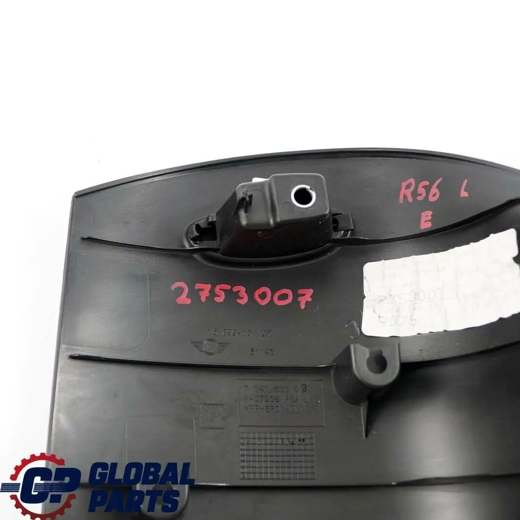 Couverture C Pilier Gauche Noir de Carbone pour Mini Cooper One R56 LCI à propos du numéro de pièce 2753007 Mini Cooper One R56 LCI Couverture C Pilier Gauche Noir de Carbone - SKU 2753007 - Numéro de pièce 2753007