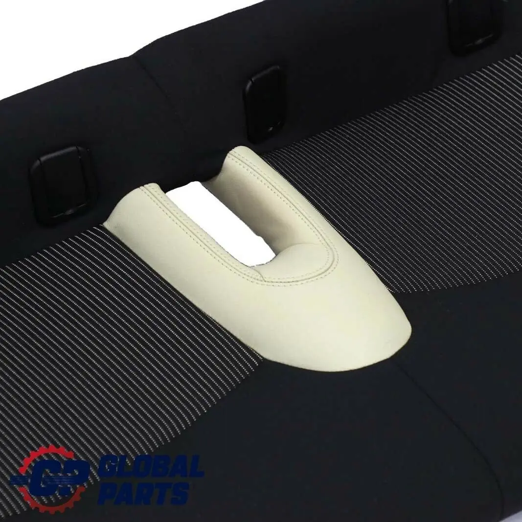 Sofa Couch Half Leather Cream White to BMW Mini One Cooper R56 R57 Rear Seat with Part number 2753265 BMW Mini One Cooper R56 R57 Rear Seat Sofa Couch Half Leather Cream White - SKU 2753265 - Part number 2753265