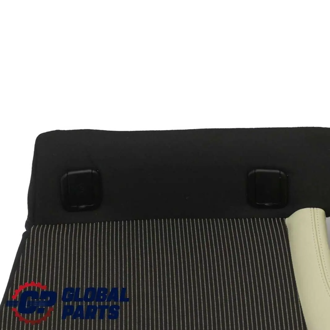 Mini One Cooper R56 R57 Asiento Trasero Sofa Sofa Medio Cuero Crema Blanco - SKU 2753265 - Número de pieza 2753265