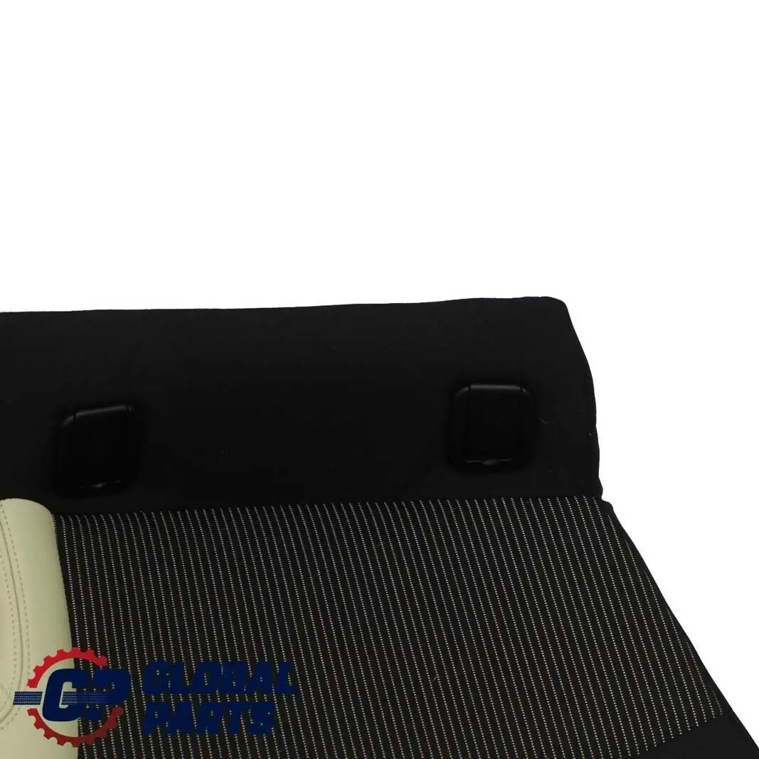 Mini One Cooper R56 R57 Sedile Posteriore Divano Fodera Tessuto Pelle Crema - SKU 2753265 - Numero di parte 2753265
