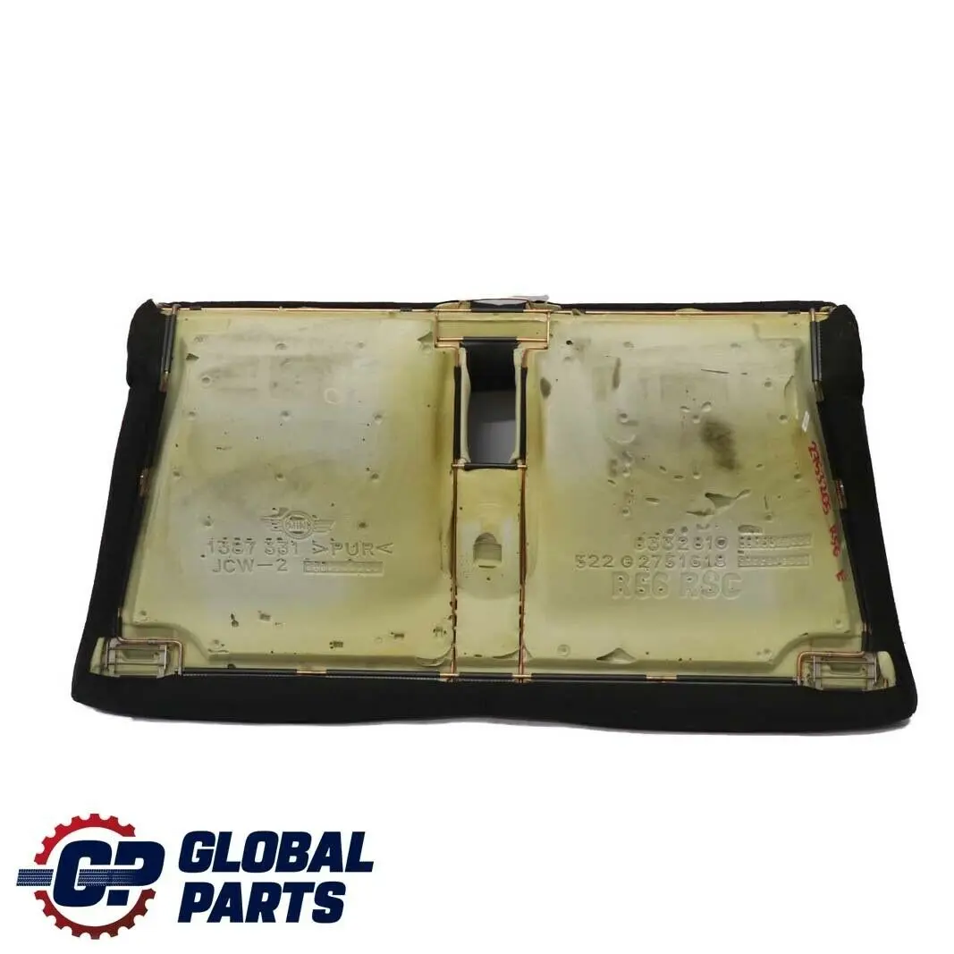 Mini One Cooper R56 R57 Sedile Posteriore Divano Fodera Tessuto Pelle Crema - SKU 2753265 - Numero di parte 2753265