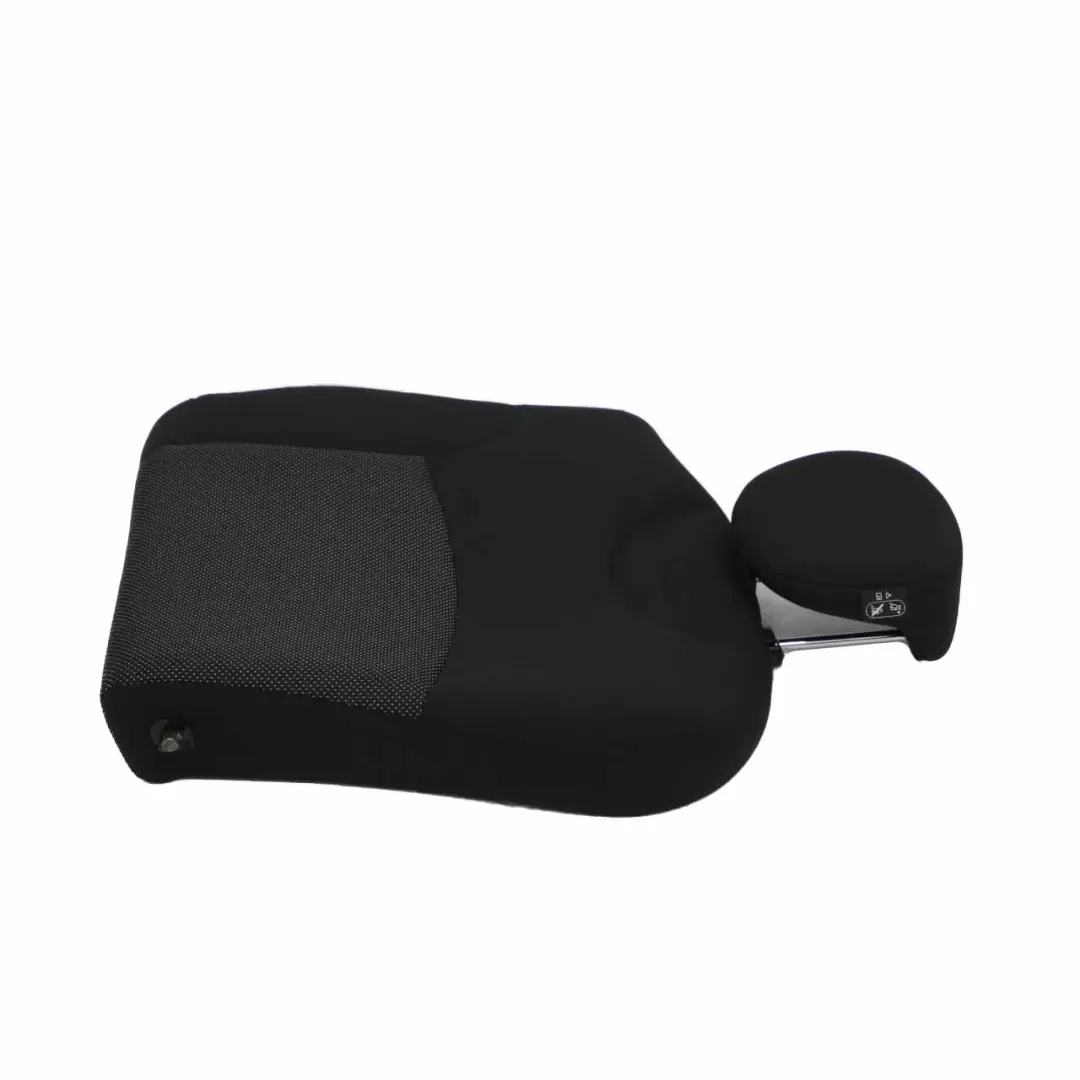 Left N/S Cloth Seat Cushion Backrest Black to Mini Cooper One R55 R56 Rear with Part number 2753271 Mini Cooper One R55 R56 Rear Left N/S Cloth Seat Cushion Backrest Black - SKU 2753271 - Part number 2753271