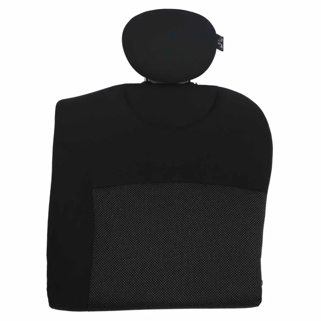 Trasero Izquierdo Tela Asiento Cojin Respaldo Negro para Mini Cooper One R55 R56 con número de pieza 2753271 Mini Cooper One R55 R56 Trasero Izquierdo Tela Asiento Cojin Respaldo Negro - SKU 2753271 - Número de pieza 2753271