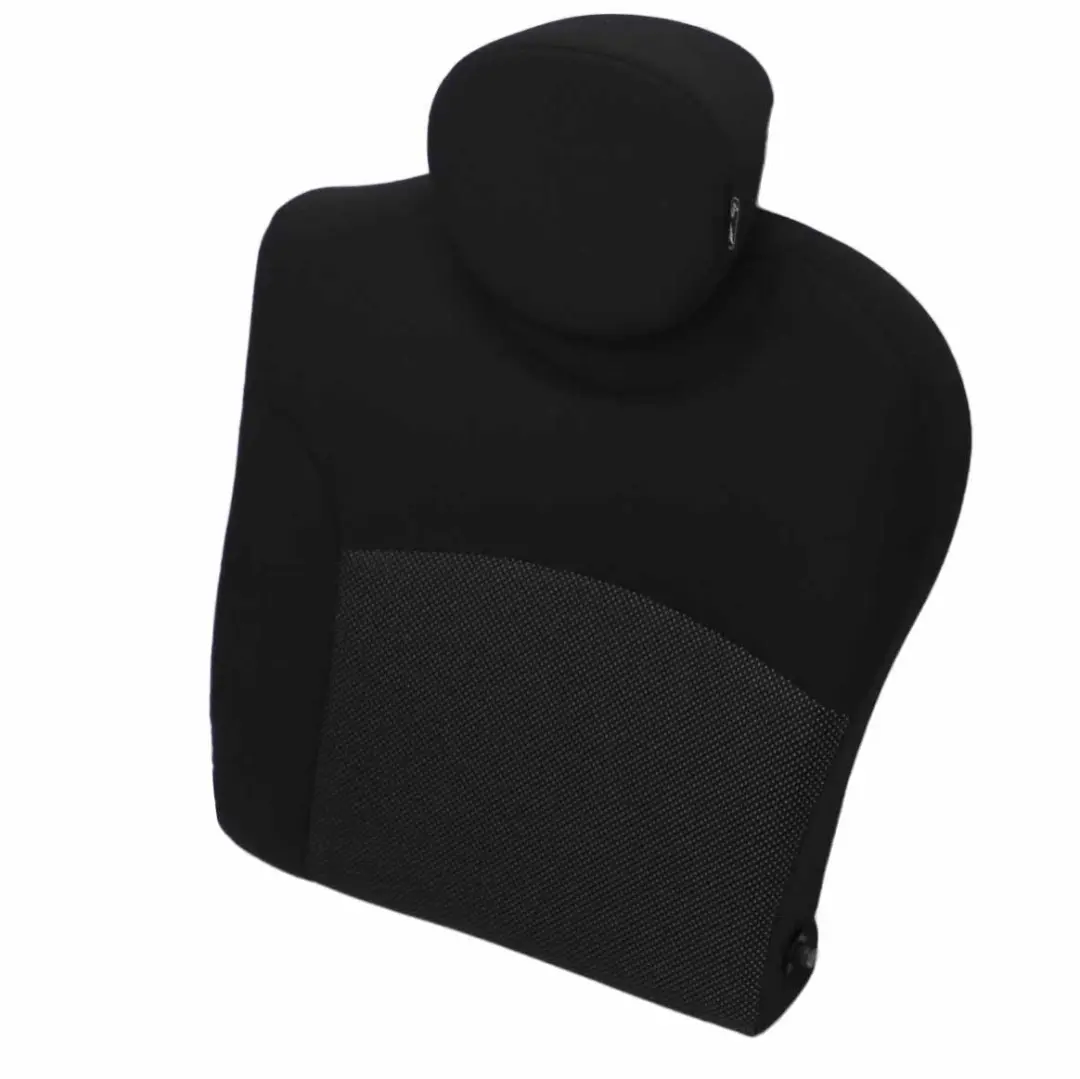 Trasero Izquierdo Tela Asiento Cojin Respaldo Negro para Mini Cooper One R55 R56 con número de pieza 2753271 Mini Cooper One R55 R56 Trasero Izquierdo Tela Asiento Cojin Respaldo Negro - SKU 2753271 - Número de pieza 2753271