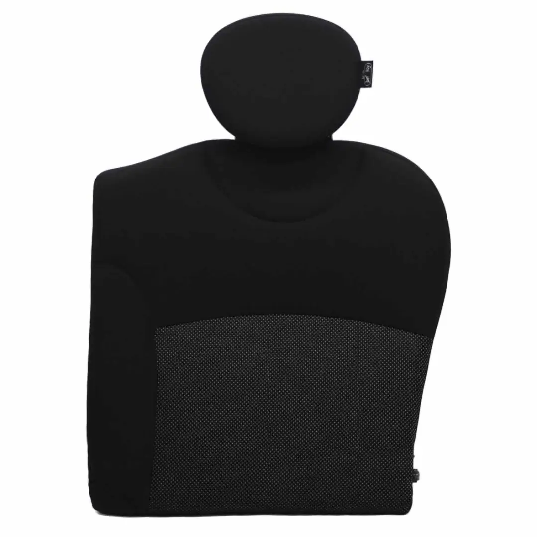 Mini Cooper One R55 R56 Rear Left N/S Cloth Seat Cushion Backrest Black - SKU 2753271 - Part number 2753271