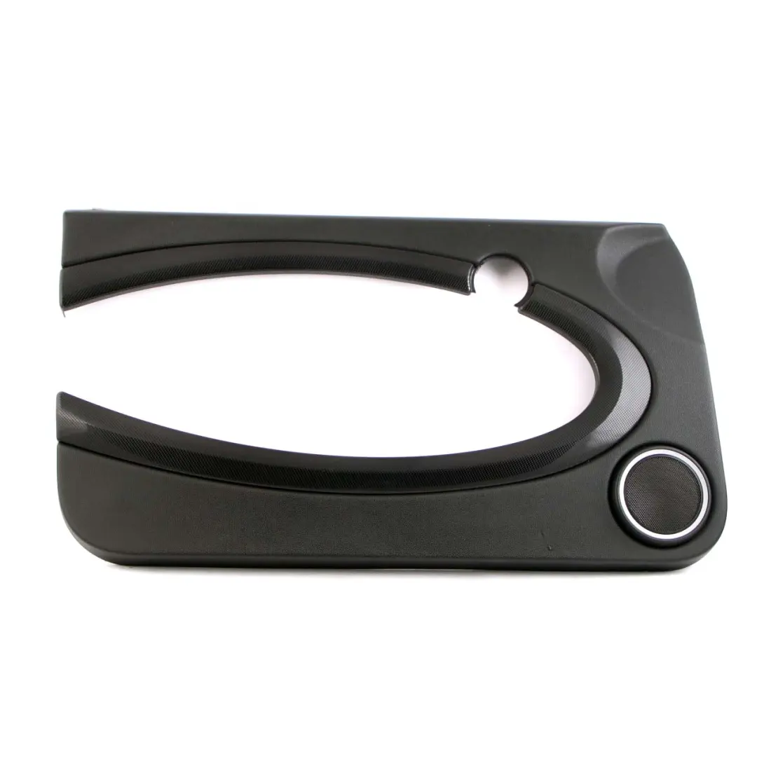 Door Card Trim Panel Left N/S Black / Silver / Chrome to Mini Cooper One R55 R56 with Part number 2753297 Mini Cooper One R55 R56 Door Card Trim Panel Left N/S Black / Silver / Chrome - SKU 2753297-CB1 - Part number 2753297