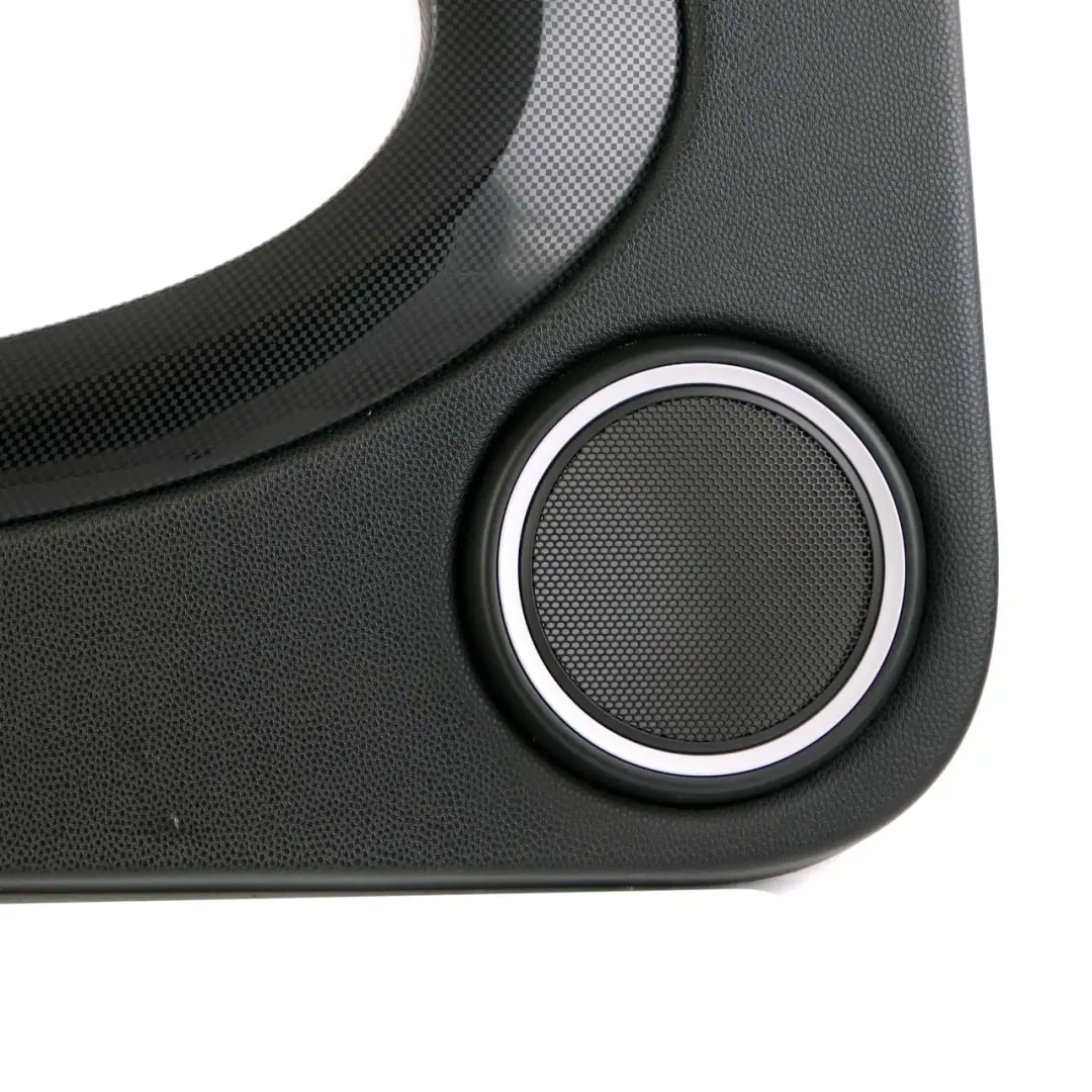 Mini Cooper One R55 R56 Door Card Trim Panel Left N/S Black / Silver / Chrome - SKU 2753297-CB1 - Part number 2753297