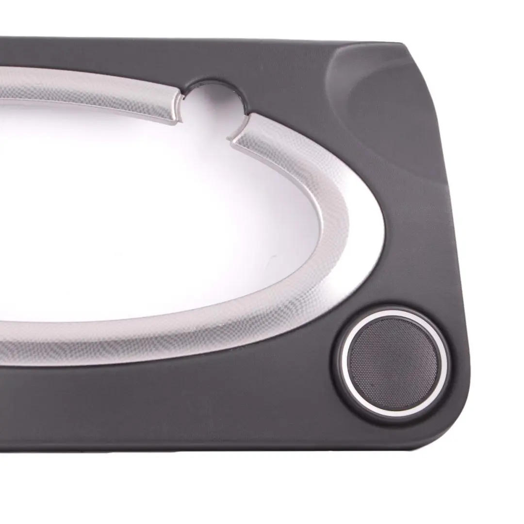 Mini R55 R56 Door Card Trim Panel Left N/S Covering Black Silver Chrome - SKU 2753297-CB2 - Part number 2753297