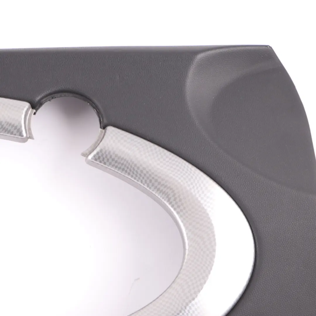 Mini R55 R56 Door Card Trim Panel Left N/S Covering Black Silver Chrome - SKU 2753297-CB2 - Part number 2753297