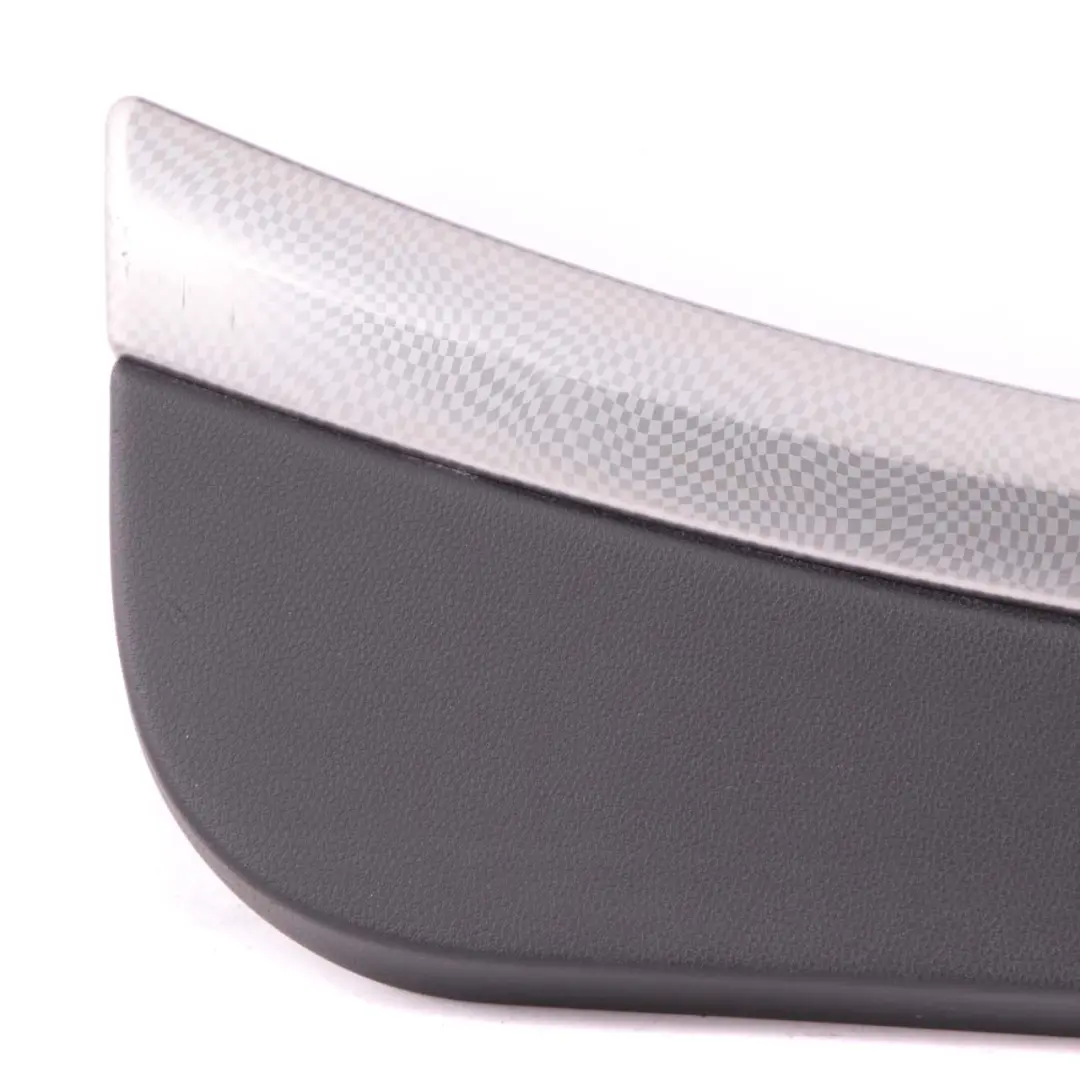 Door Card Trim Panel Left N/S Covering Black Silver Chrome to Mini R55 R56 with Part number 2753297 Mini R55 R56 Door Card Trim Panel Left N/S Covering Black Silver Chrome - SKU 2753297-CB2 - Part number 2753297