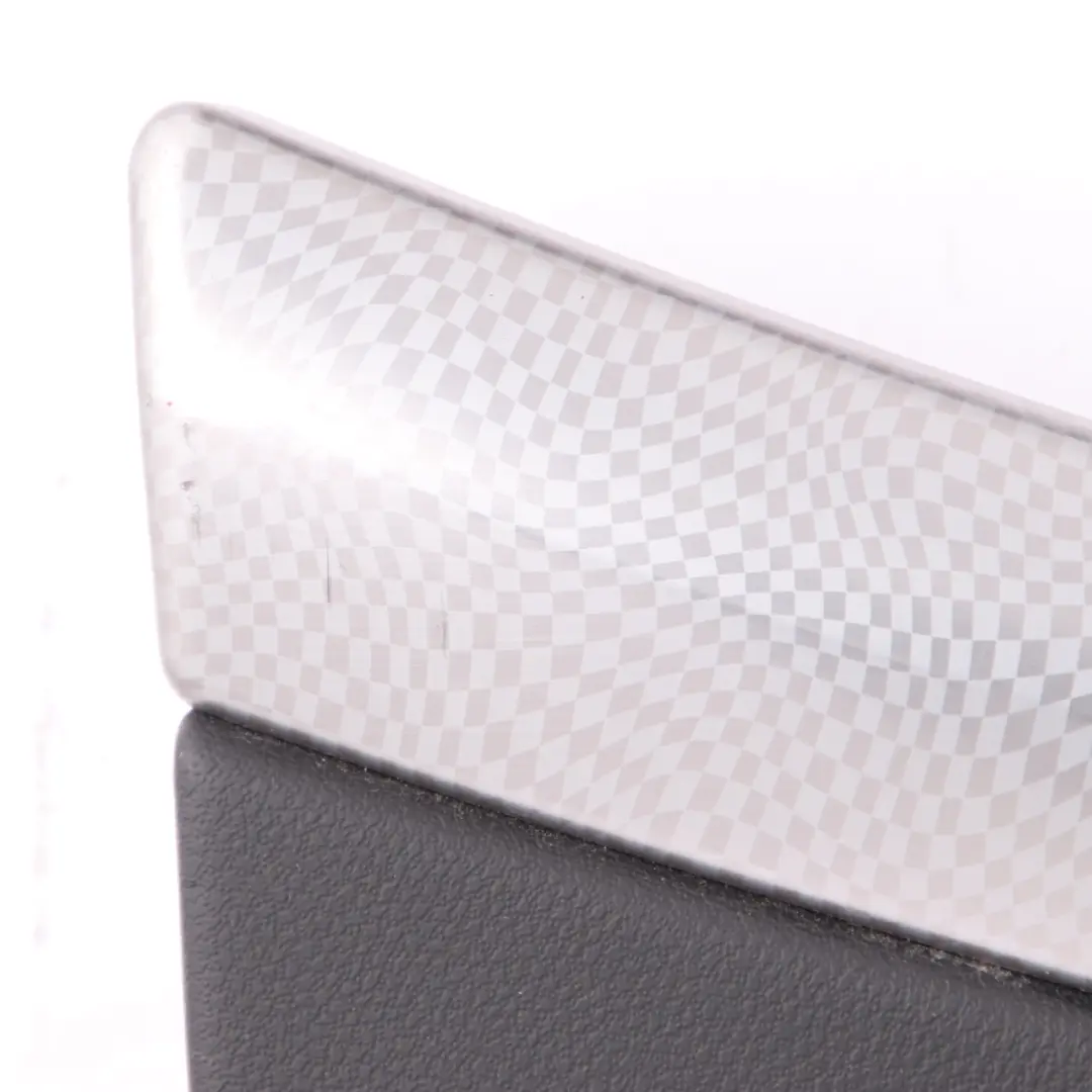 Mini R55 R56 Door Card Trim Panel Left N/S Covering Black Silver Chrome - SKU 2753297-CB2 - Part number 2753297