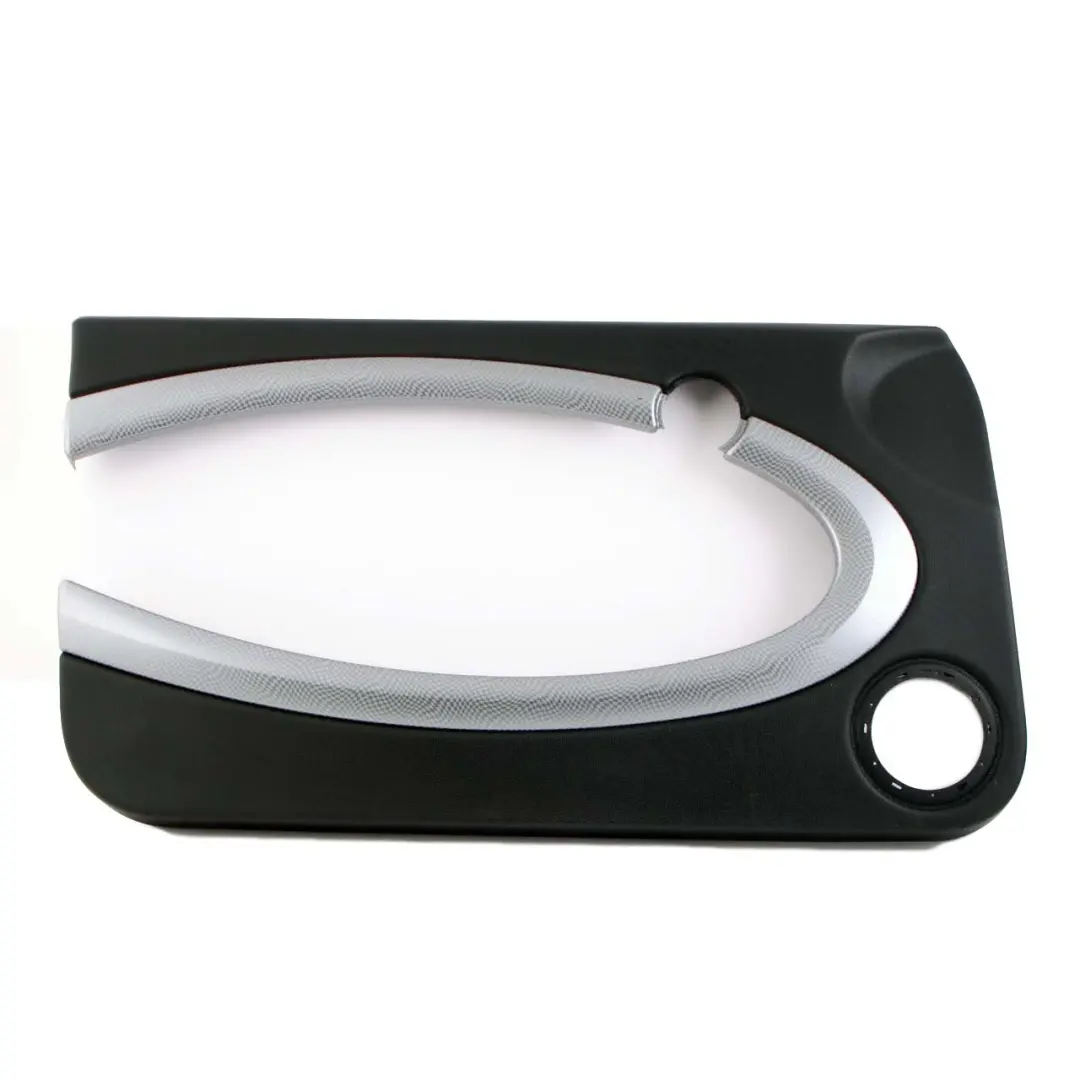 Mini Cooper R55 R56 R57 Door Card Trim Panel Left N/S Carbon Black Checkered - SKU 2753297-CB4 - Part number 2753297