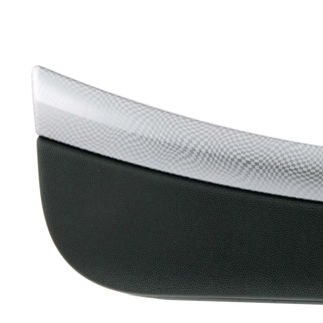 Mini Cooper R55 R56 R57 Door Card Trim Panel Left N/S Carbon Black Checkered - SKU 2753297-CB4 - Part number 2753297