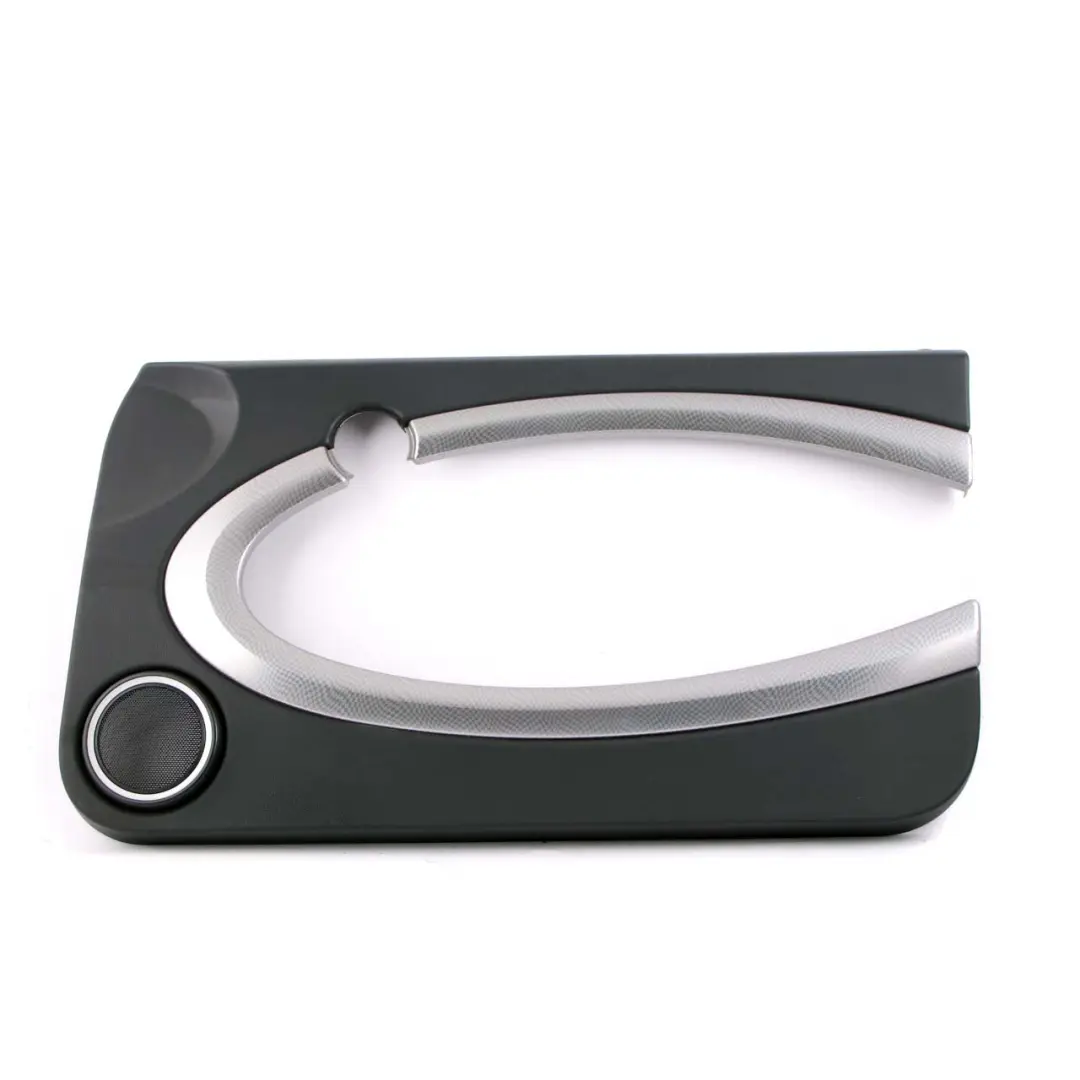 Door Card Trim Panel Right O/S Carbon Black Silver to Mini Cooper R55 R56 R57 with Part number 2753298 Mini Cooper R55 R56 R57 Door Card Trim Panel Right O/S Carbon Black Silver - SKU 2753298-CB1 - Part number 2753298