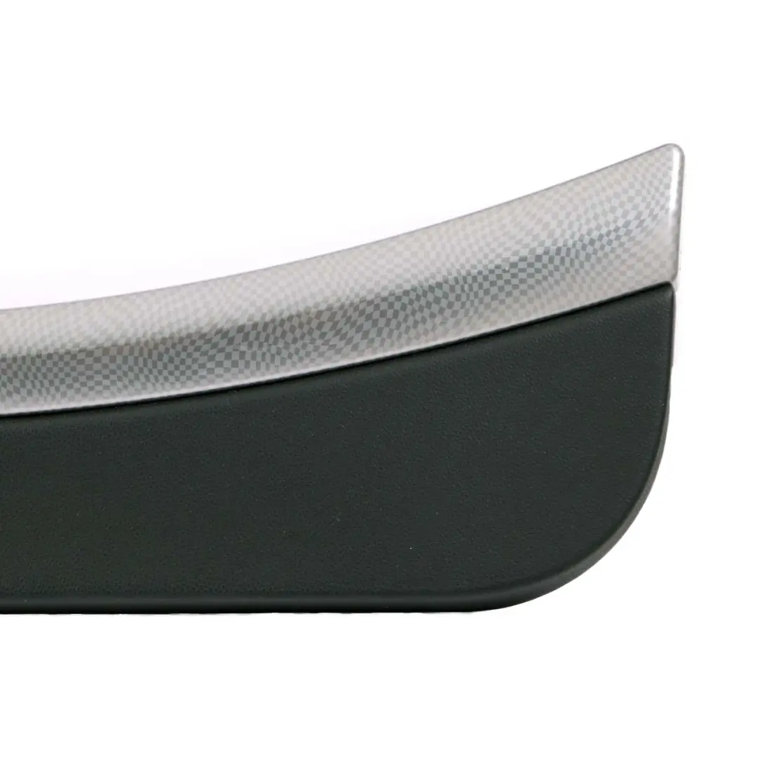Mini Cooper R55 R56 R57 Door Card Trim Panel Right O/S Carbon Black Silver - SKU 2753298-CB1 - Part number 2753298