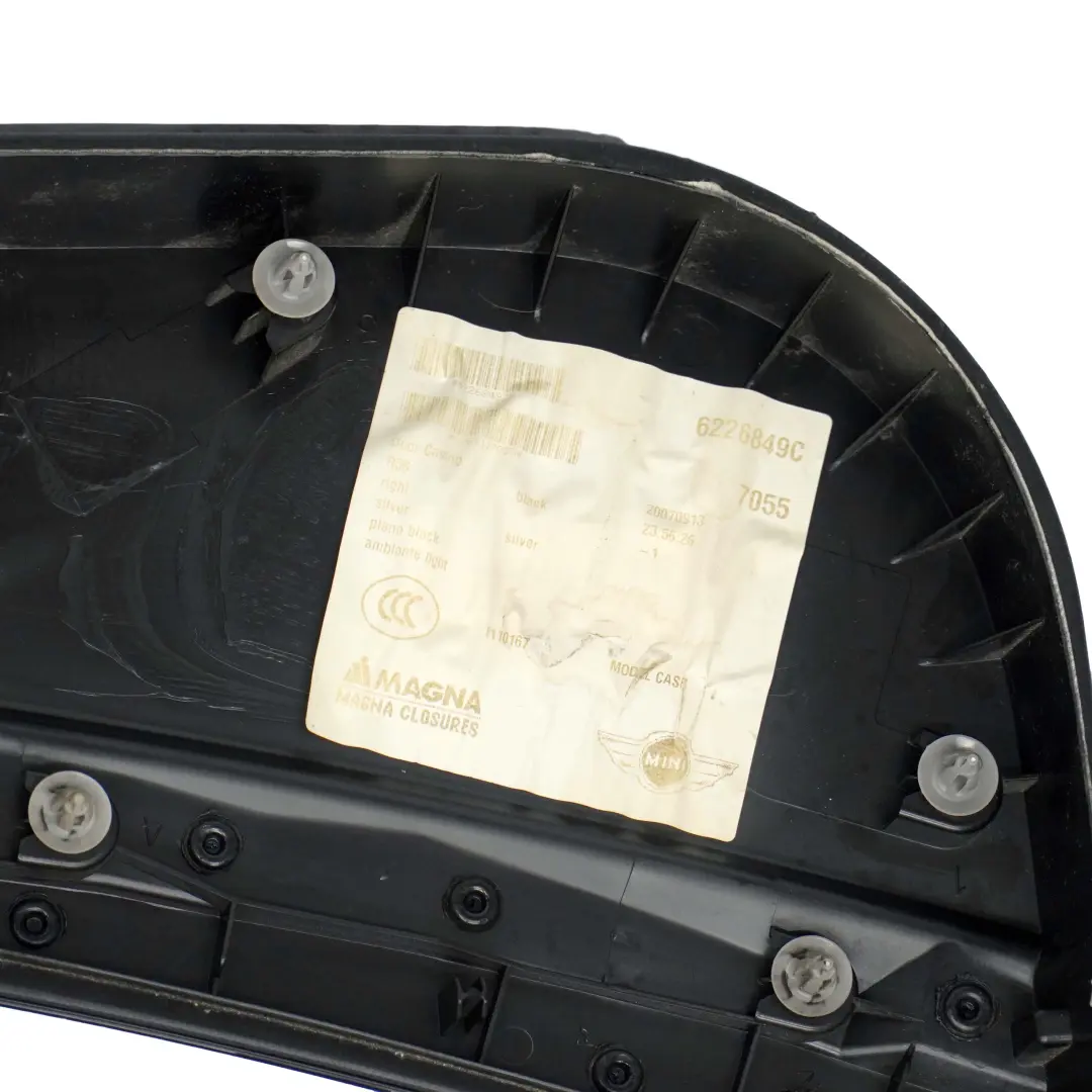 Türverkleidung Rechts Carbon Schwarz Silber für MINI Cooper R55 R56 R57 LCi R58 mit Teilenummer 2753298 MINI Cooper R55 R56 R57 LCi R58 Türverkleidung Rechts Carbon Schwarz Silber - SKU 2753298-CB2 - Teilenummer 2753298