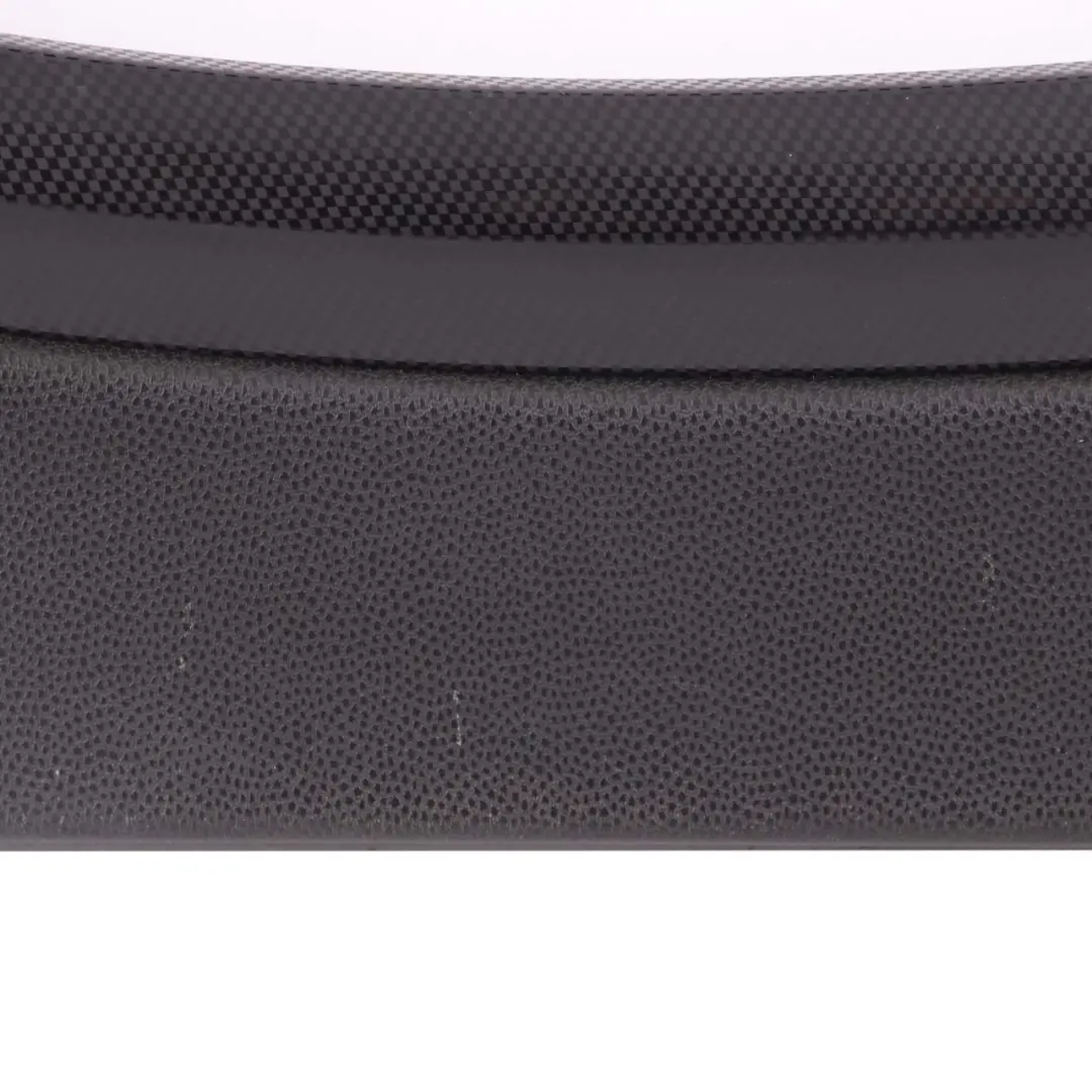 Door Card R57 Trim Panel Right O/S Carbon Piano Black Silver to Mini R55 R56 with Part number 2753298 Mini R55 R56 Door Card R57 Trim Panel Right O/S Carbon Piano Black Silver - SKU 2753298-CB5 - Part number 2753298