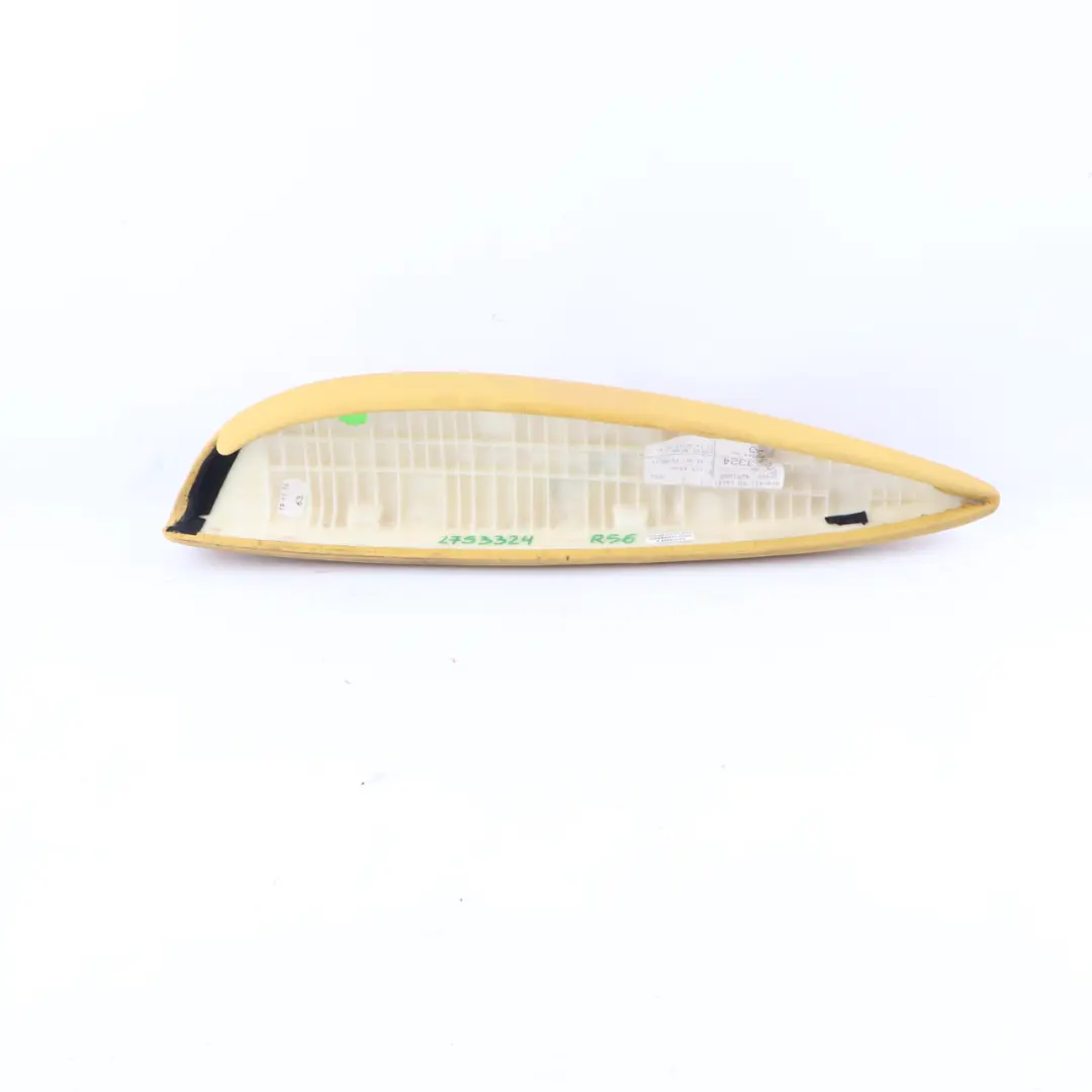 Mini Cooper R55 R56 Armrest Door Trim Panel Front Right O/S Mellow Yellow - SKU 2753324 - Part number 2753324