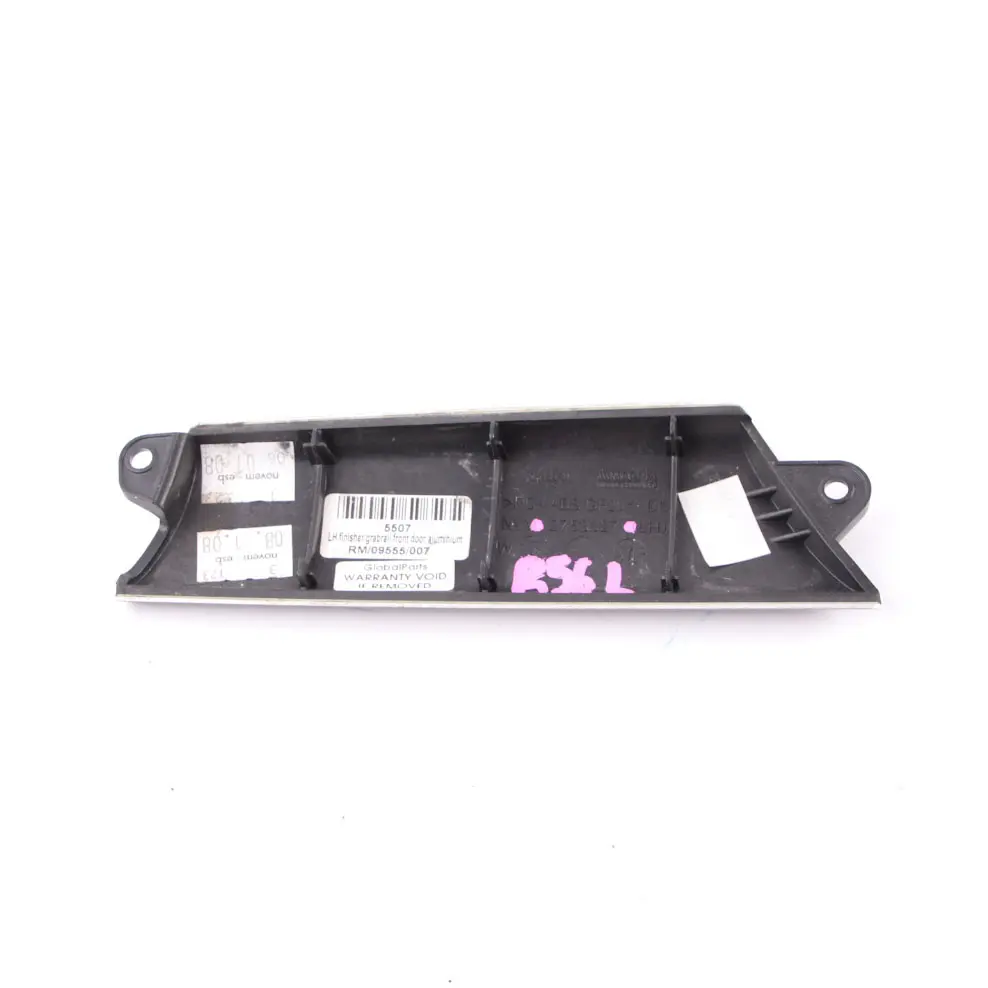 Mini Coope R55 R56 R57 LCi Trim inneren Türgriff links gebürstet Legierung - SKU 2753327 - Teilenummer 2753327