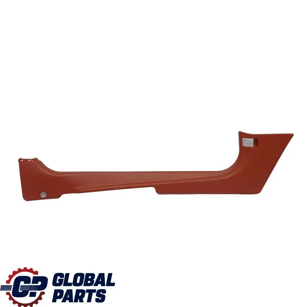 Front Left N/S Lateral Entry Trim Panel Bottom Redwood Red to BMW MINI Cooper R56 with Part number 2753367 BMW MINI Cooper R56 Front Left N/S Lateral Entry Trim Panel Bottom Redwood Red - SKU 2753367 - Part number 2753367
