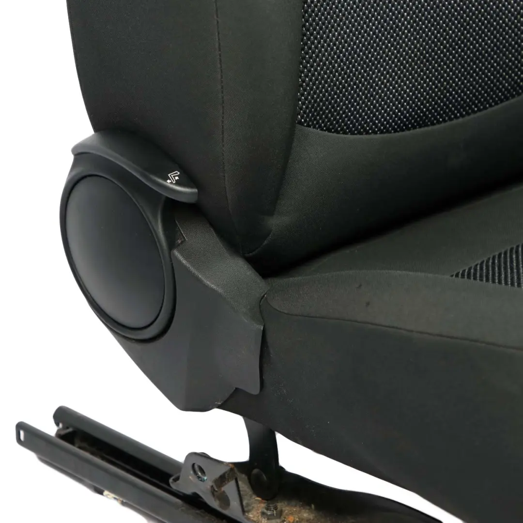 Mini Cooper R55 R56 R57 Cloth Fabric Interior Front Left N/S Seat Carbon Black - SKU 2753431-3 - Part number 2753449
