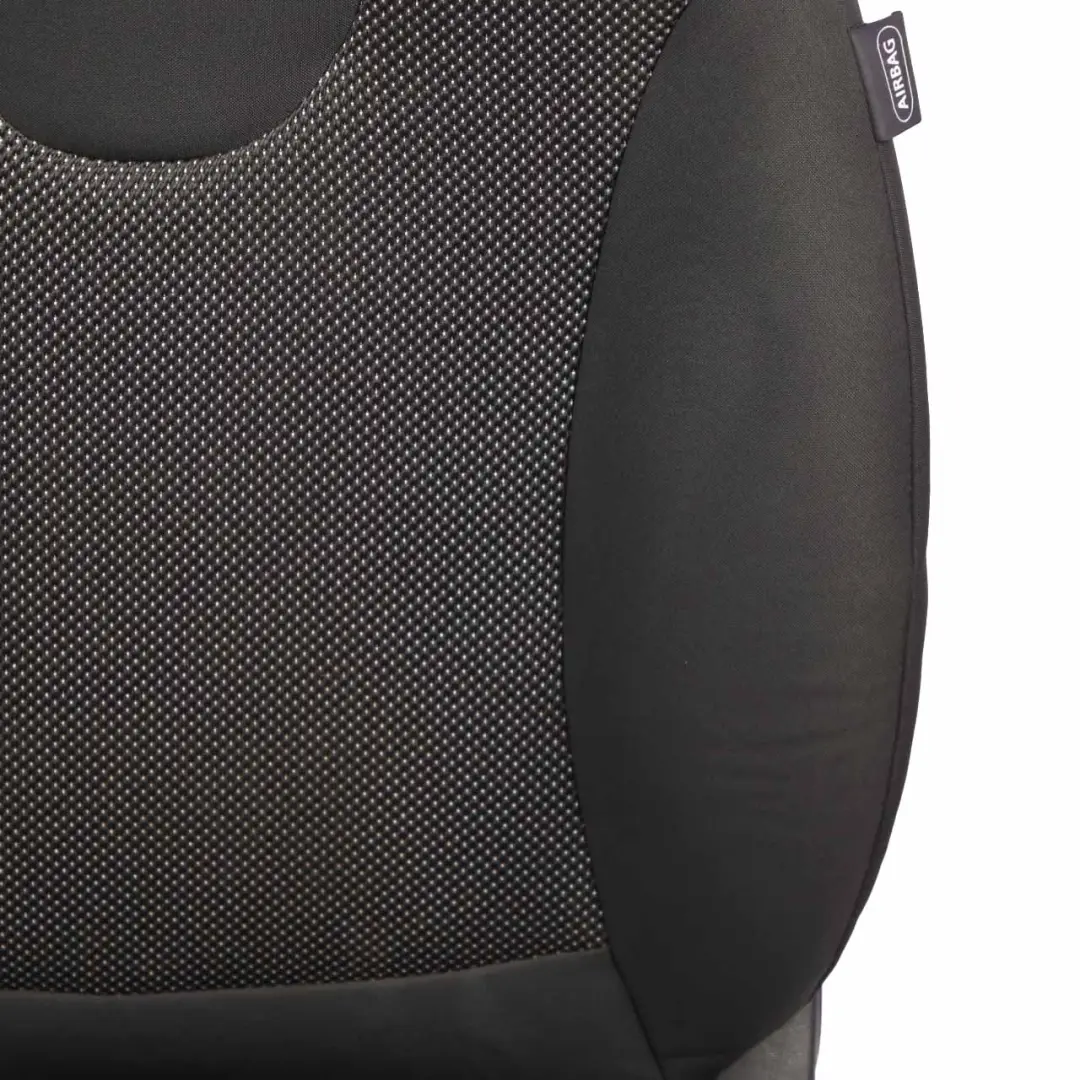 Seats Mini R57 Cooper Cloth Fabric Interior Set Front Rear Seat Carbon Black to with Part number 2753431 Seats Mini R57 Cooper Cloth Fabric Interior Set Front Rear Seat Carbon Black - SKU 2753431-5 - Part number 2753431