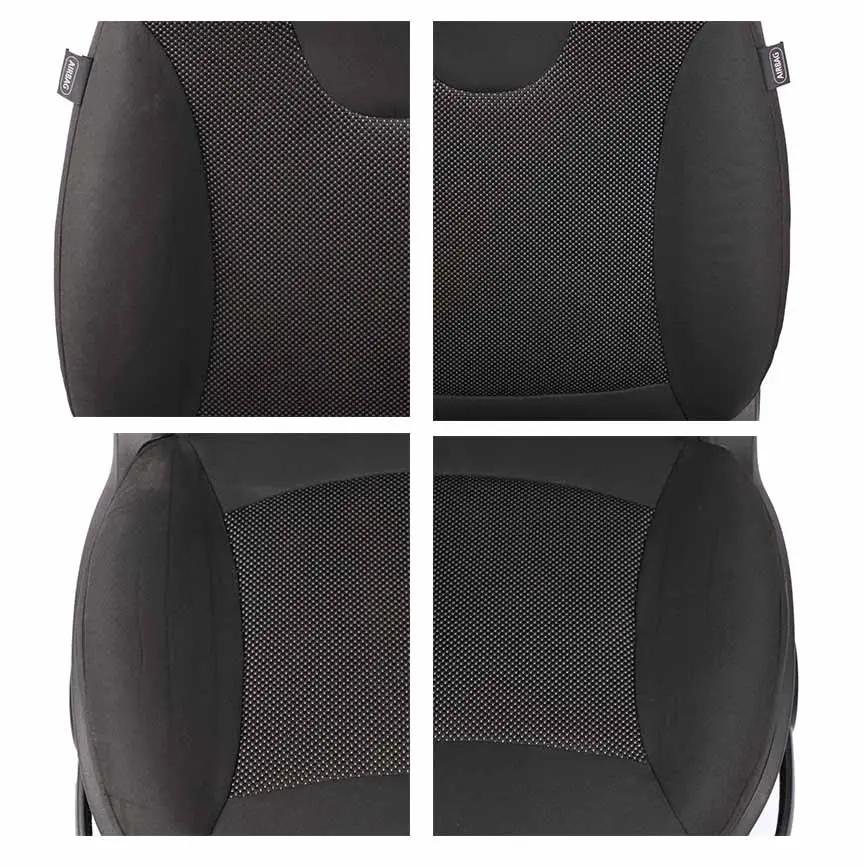  Seats Mini R56 Cooper Cloth Fabric Interior Set Front Rear Seat Carbon Black - SKU 2753431-6 - Part number 2753431