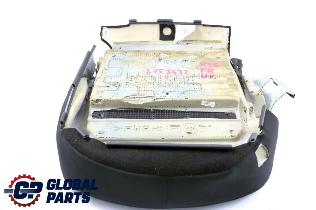 Mini Cooper R55 R56 R57 Base Siege Reference Tissu Noir devant a Droite - SKU 2753432-1 - Numéro de pièce 2753432