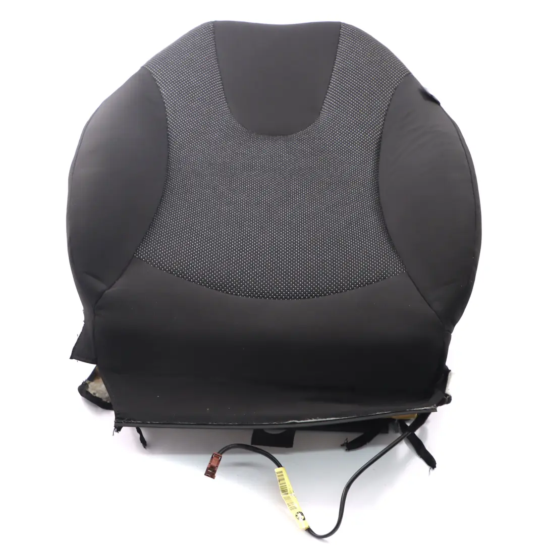 Mini R56 LCI Basis Sitz Bezug Lehne Stoff Schwarz Vorn Links - SKU 2753449-3 - Teilenummer 2753449