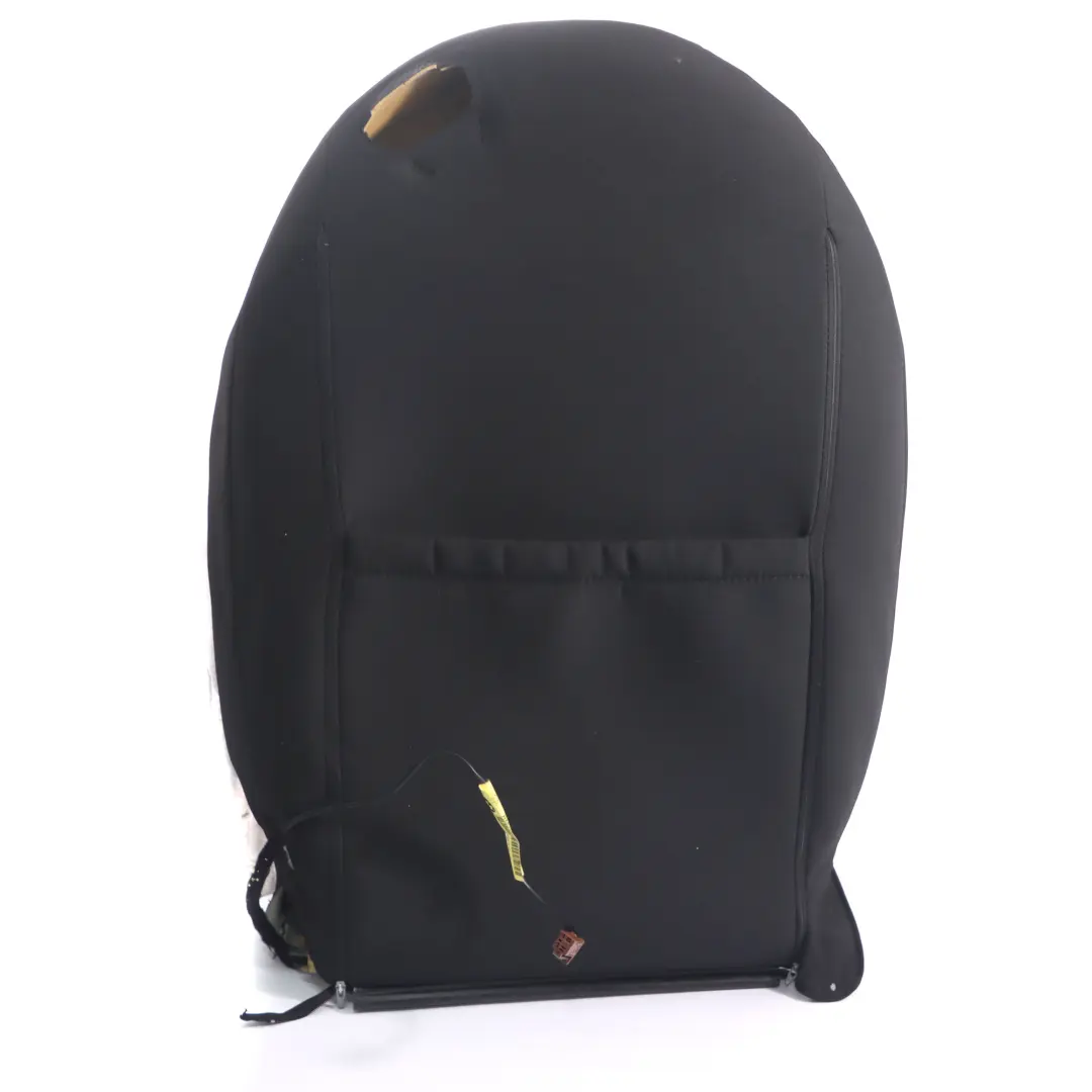 Mini R56 LCI Basis Sitz Bezug Lehne Stoff Schwarz Vorn Links - SKU 2753449-3 - Teilenummer 2753449