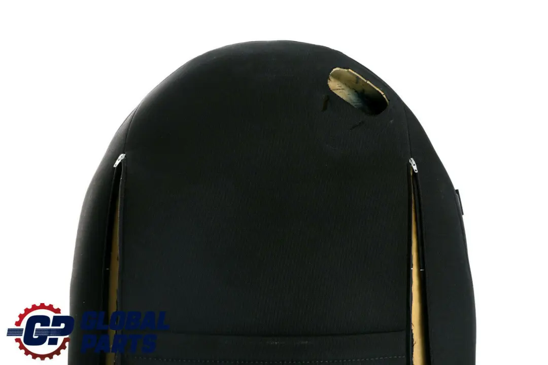 BMW Mini R55 R56 R57 Front Right O/S Basic Seat Backrest Cloth Fabric Black - SKU 2753450 - Part number 2753450
