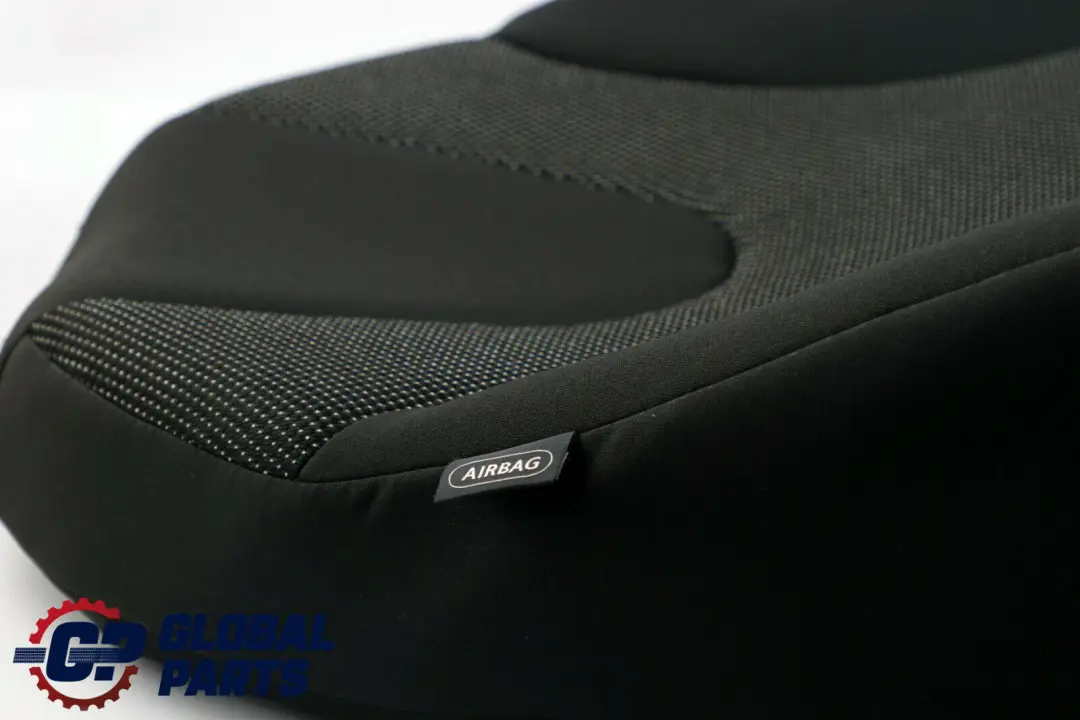 BMW Mini R55 R56 R57 Front Right O/S Basic Seat Backrest Cloth Fabric Black - SKU 2753450 - Part number 2753450
