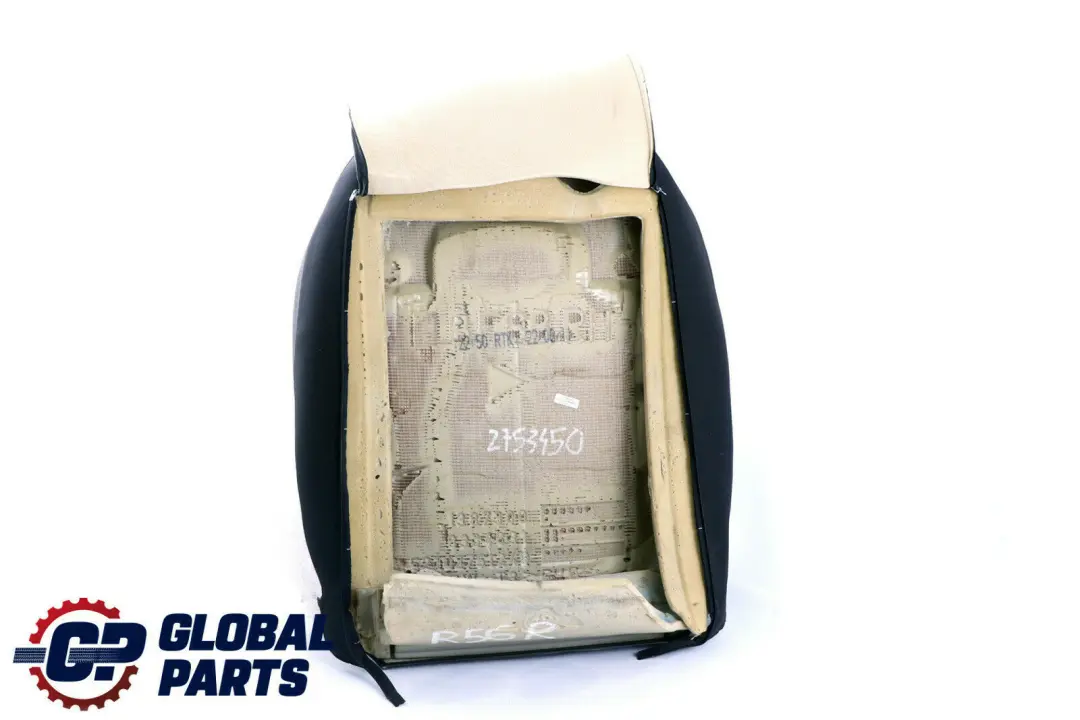Basis Sitz Bezug Lehne Stoff Schwarz Vorn Rechts für BMW Mini Cooper R55 R56 R57 mit Teilenummer 2753450 BMW Mini Cooper R55 R56 R57 Basis Sitz Bezug Lehne Stoff Schwarz Vorn Rechts - SKU 2753450 - Teilenummer 2753450