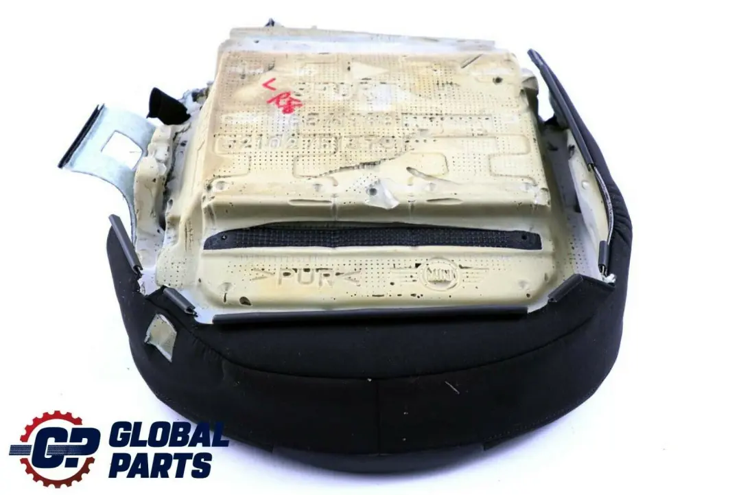 BMW Mini Cooper R55 R56 R57 Front Left N/S Sport Seat Cover Half Leather Black - SKU 2753473 - Part number 2753473