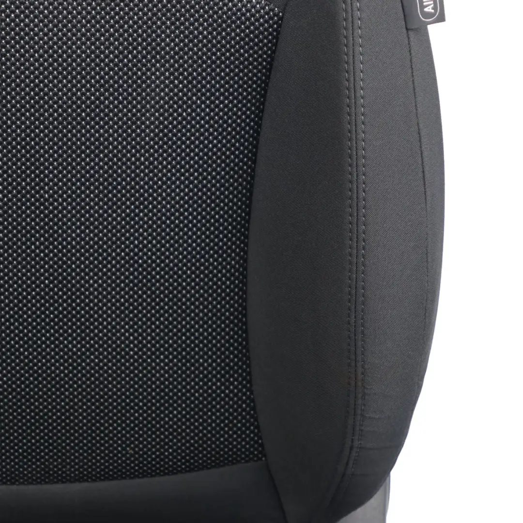  Front Seat Mini Cooper R55 R56 R57 Sport Left N/S Cloth Fabric Carbon Black - SKU 2753485-2 - Part number 2753485